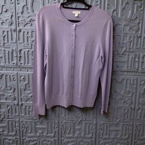 Charter Club Lilac Cardigan
